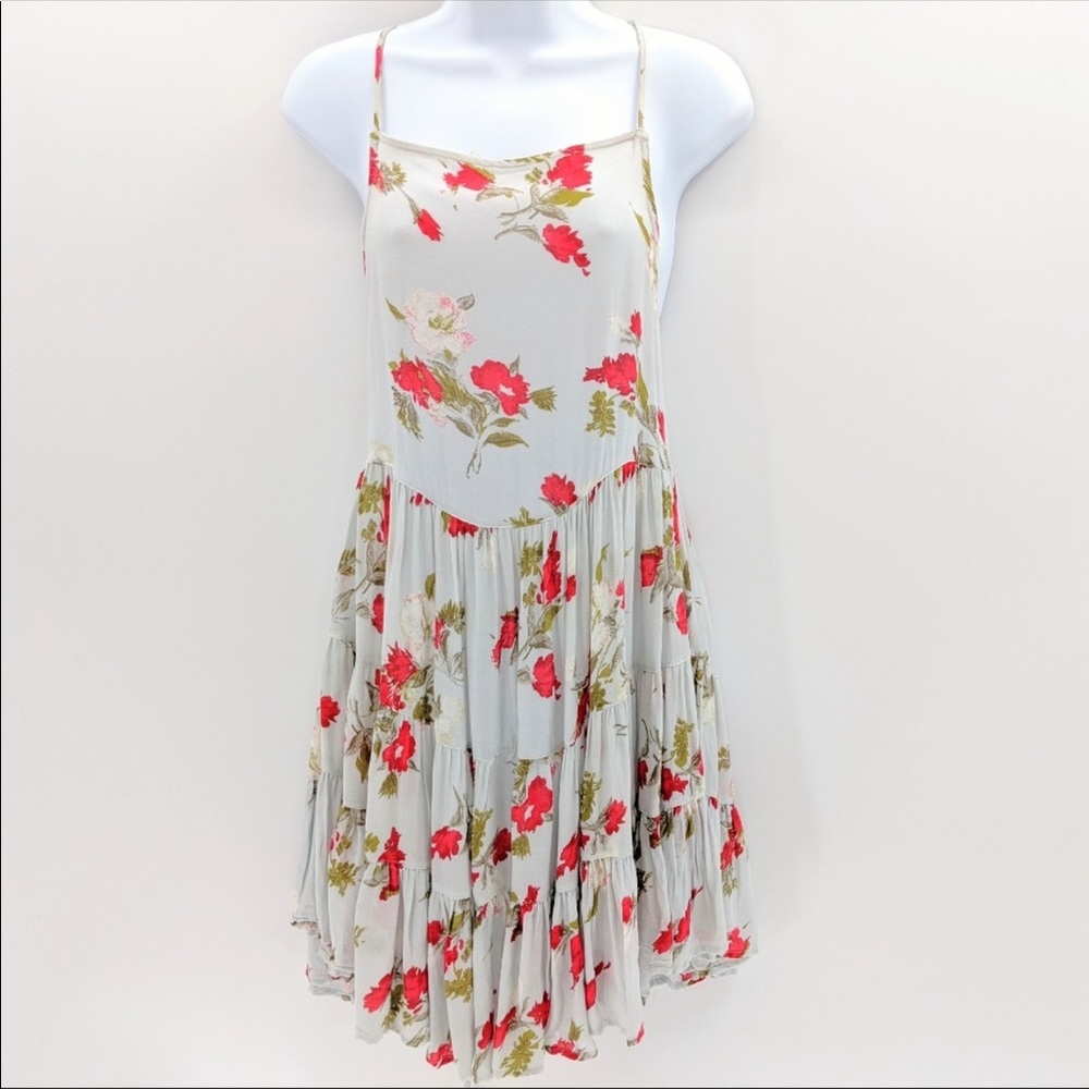 ⭐️SOLD⭐️Free People Lace Up Back Trapeze Dress - Picture 7 of 9